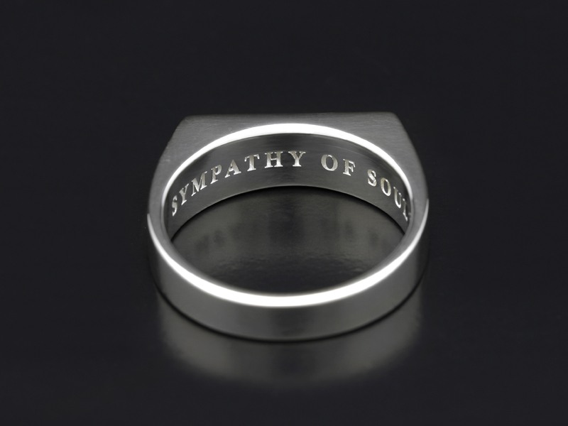 Signet Ring - Rectangle - Silver
