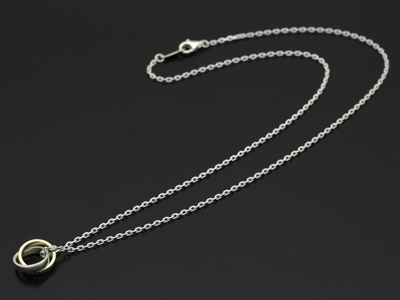 Eternal Carving Ring Necklace