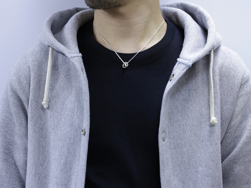 Eternal Carving Ring Necklace