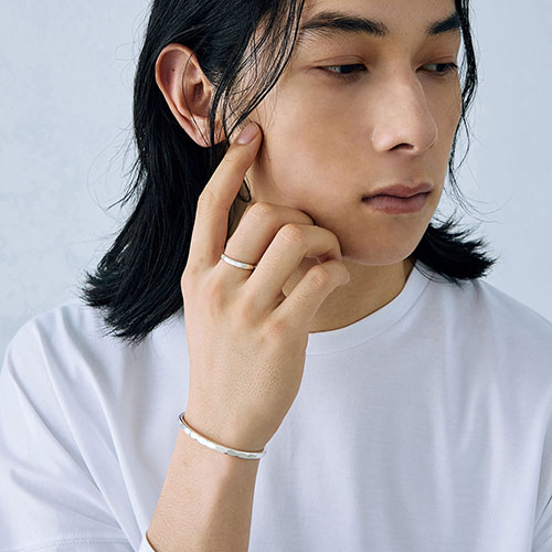 メンズアクセサリー ブレスレット リング ゴールド シルバー