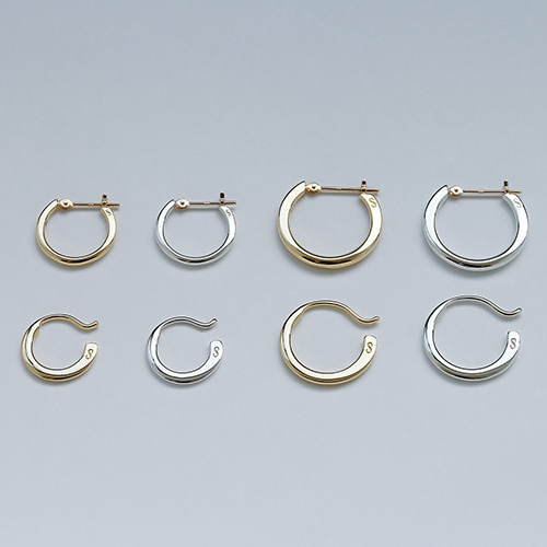 メンズアクセサリー ピアス ゴールド シルバー 