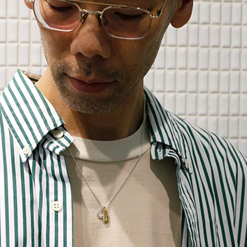 メンズアクセサリー ネックレス ペンダント シルバー ゴールド 