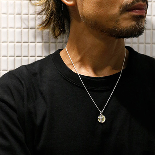 メンズアクセサリー ネックレス ペンダント シルバー ゴールド 