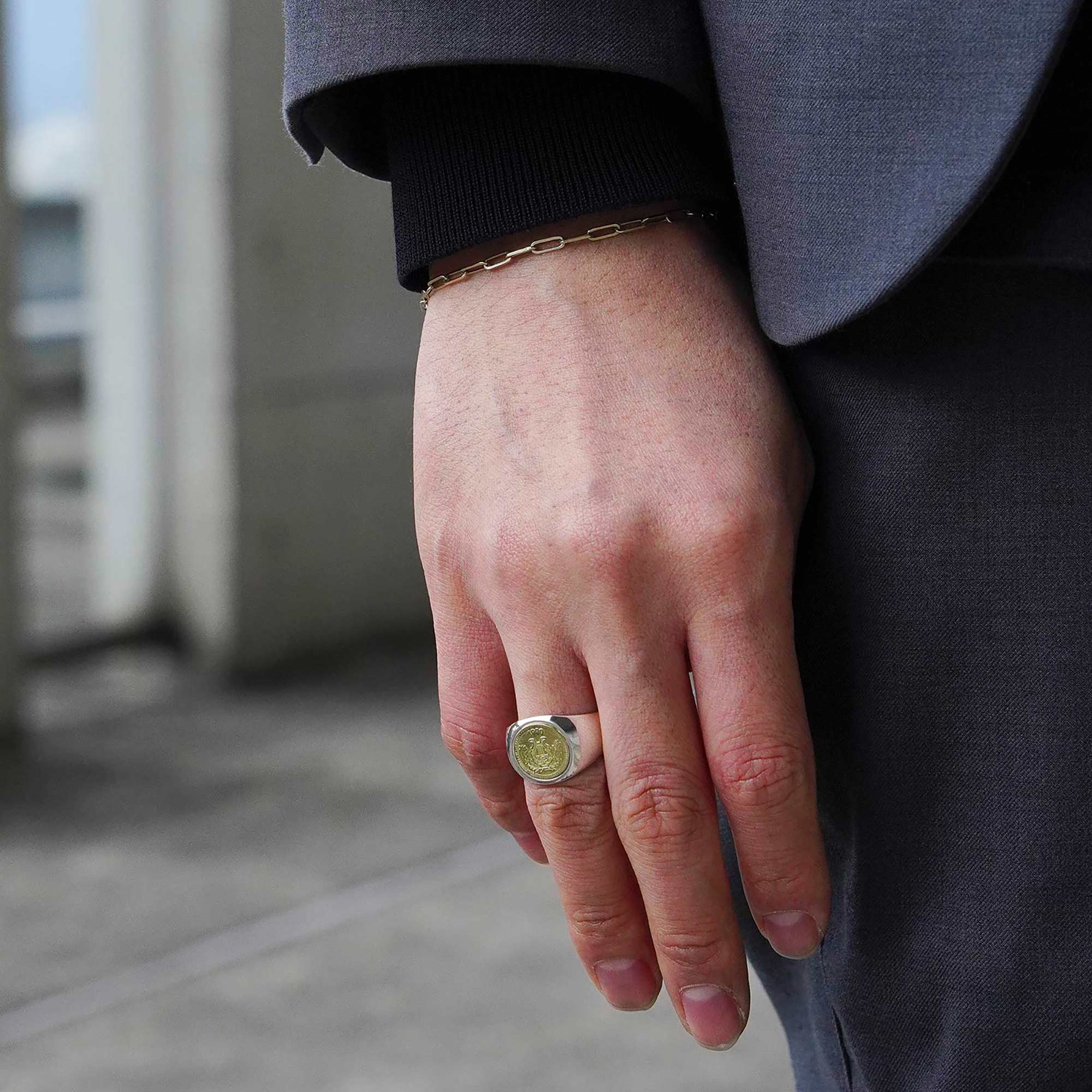 メンズアクセサリー ピアス シルバー ギフト ホースシュー 