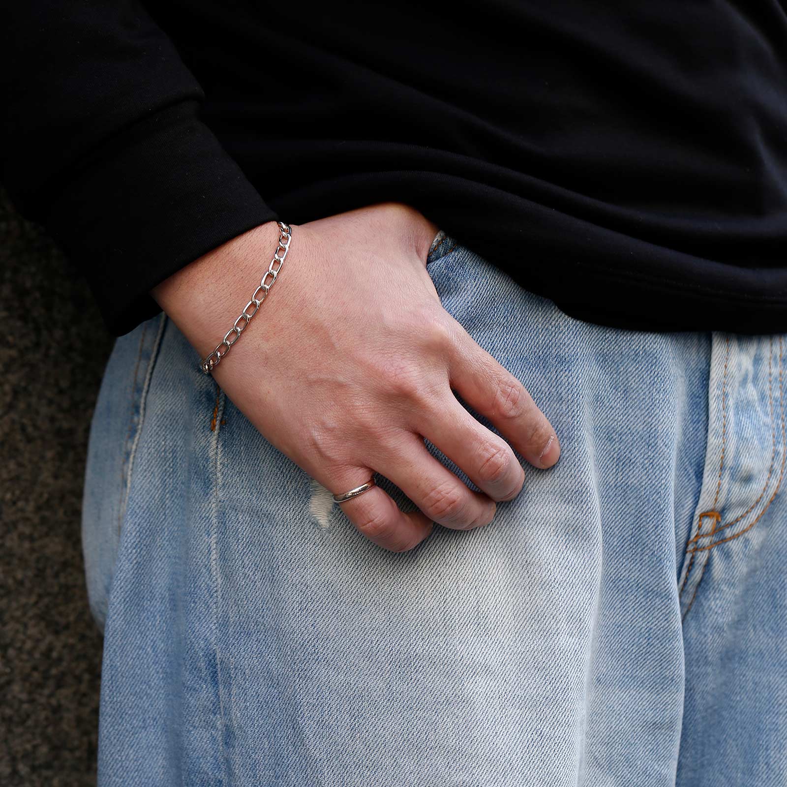 メンズアクセサリー ブレスレット スーマンダックワ シルバー 