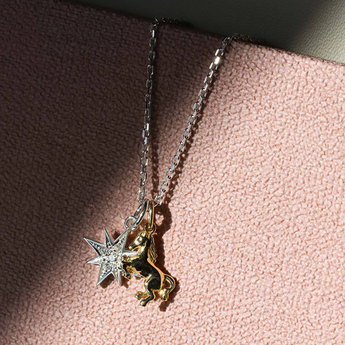 メンズアクセサリー ネックレス シルバー ゴールド ホース 馬九行久 