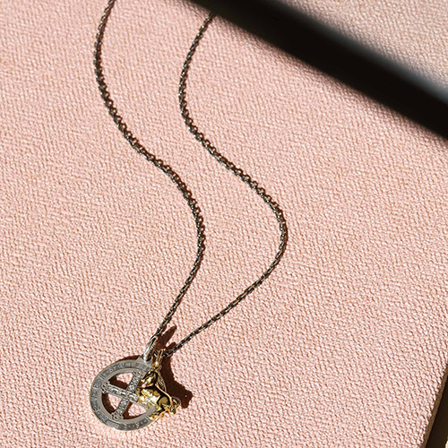 メンズアクセサリー ネックレス シルバー ゴールド ホース 馬九行久 