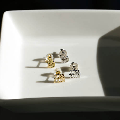 メンズアクセサリー ピアス シルバー ゴールド