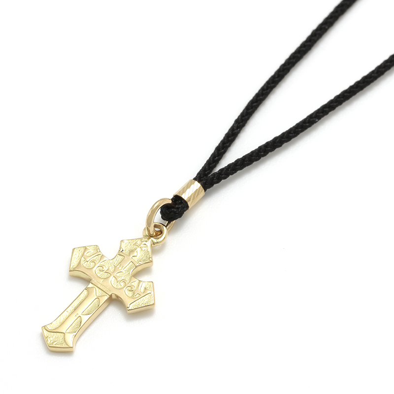 【2019年クリスマス限定】\n1940's Sixpence Cross Cord Necklace