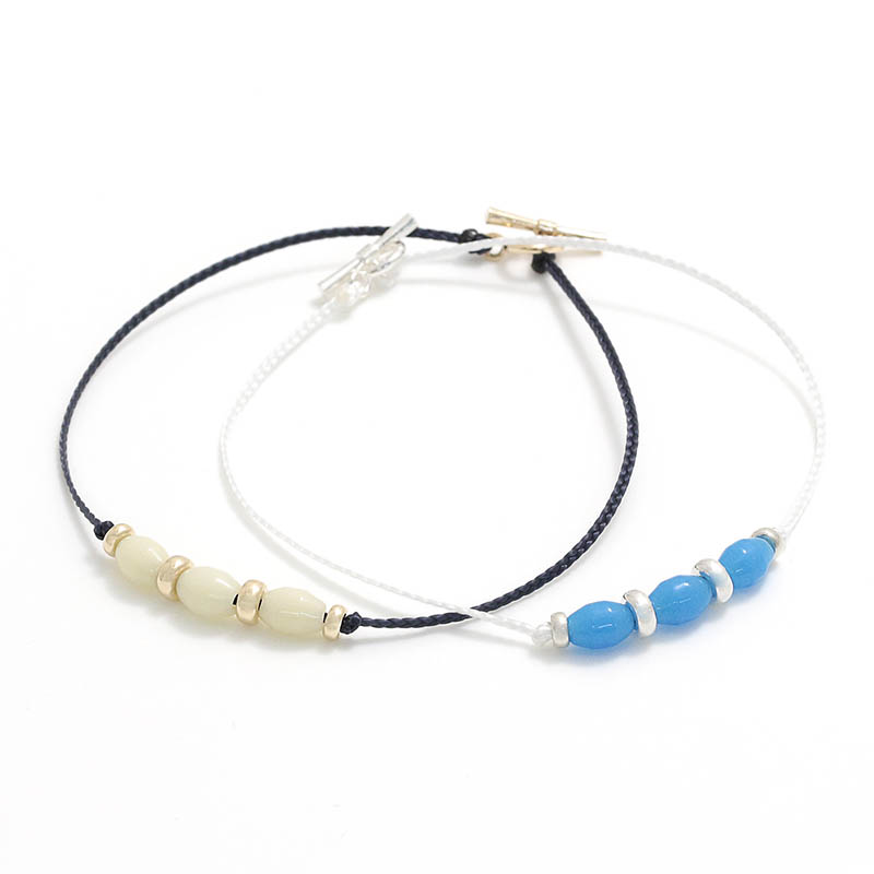 LEON別注 One Mile Jewelry PDS Beads Set Bracelet