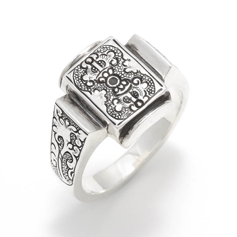 Square Dorje Ring