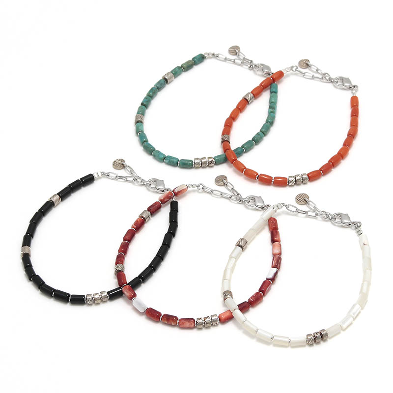 Tube Beads Bracelet