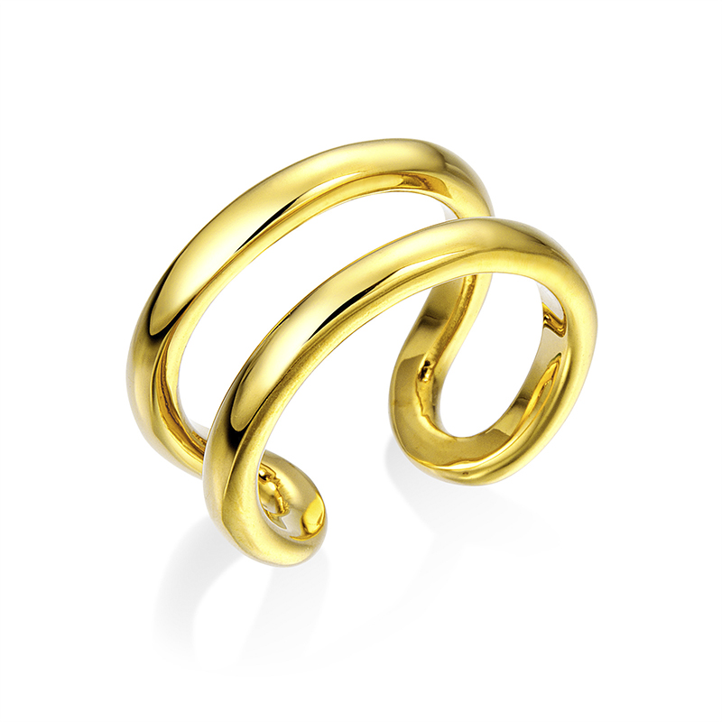 Circle Ring - Gold Plated