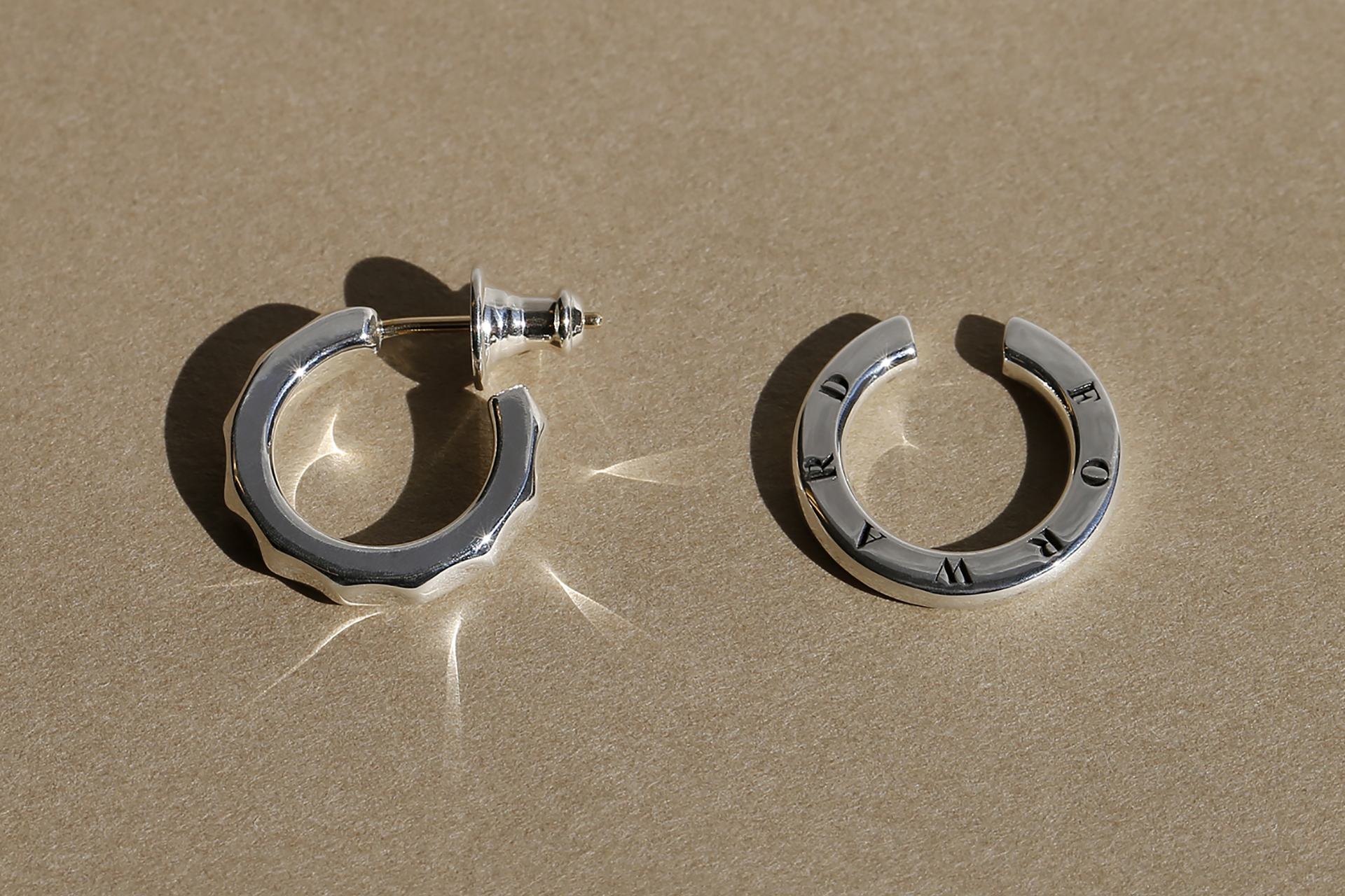 Brilliance Pierce - Silver FORWARD Ear Cuff