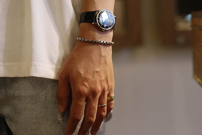 店長就任の記念リング