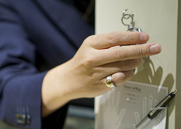 スタイルを調和する金と銀