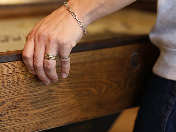 経年変化は7年間愛用の証