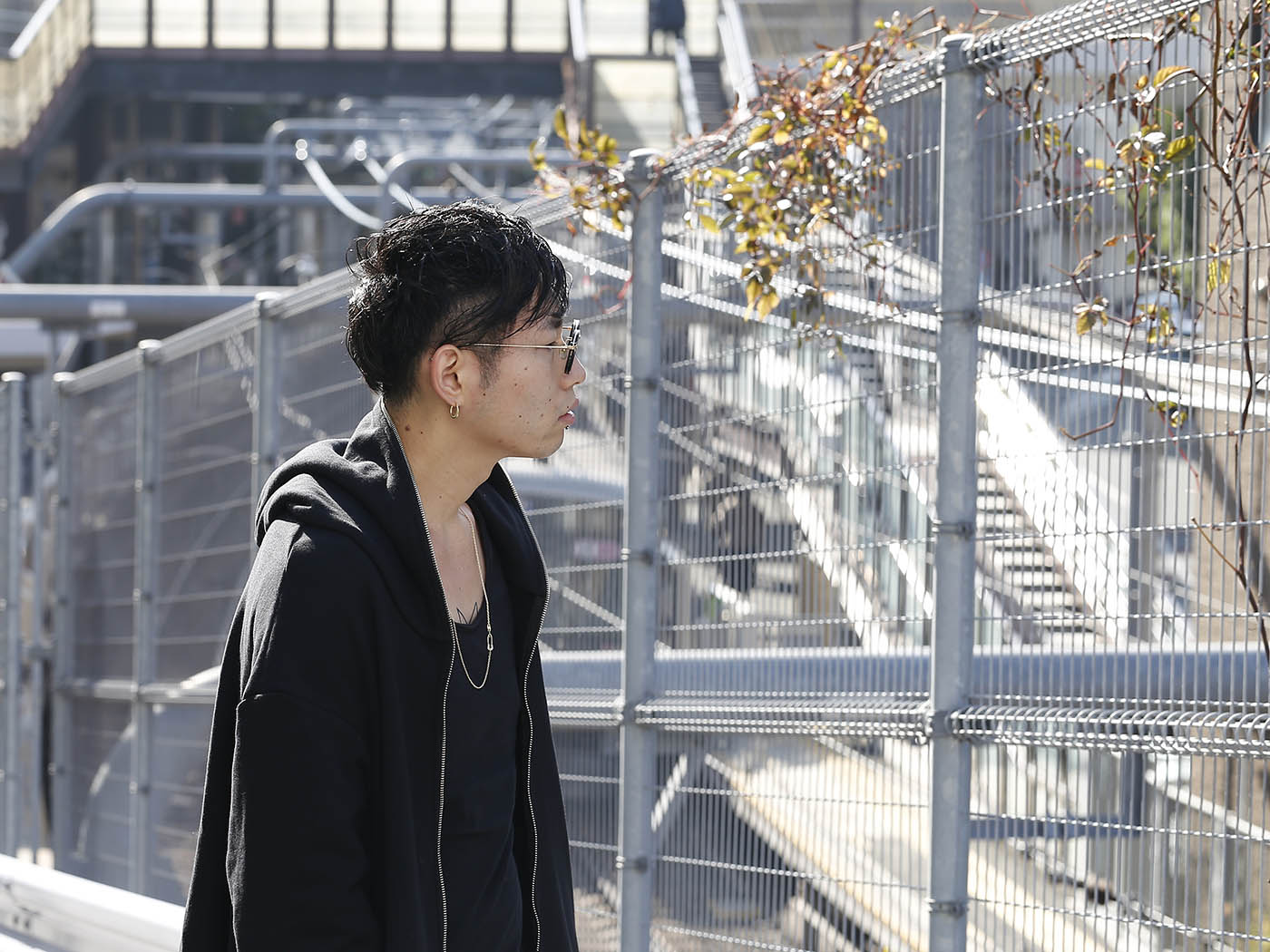 池袋パルコ店 後藤さん\r\n\r\nメガネのテンプルにゴールドの色味を合わせた上級コーデ