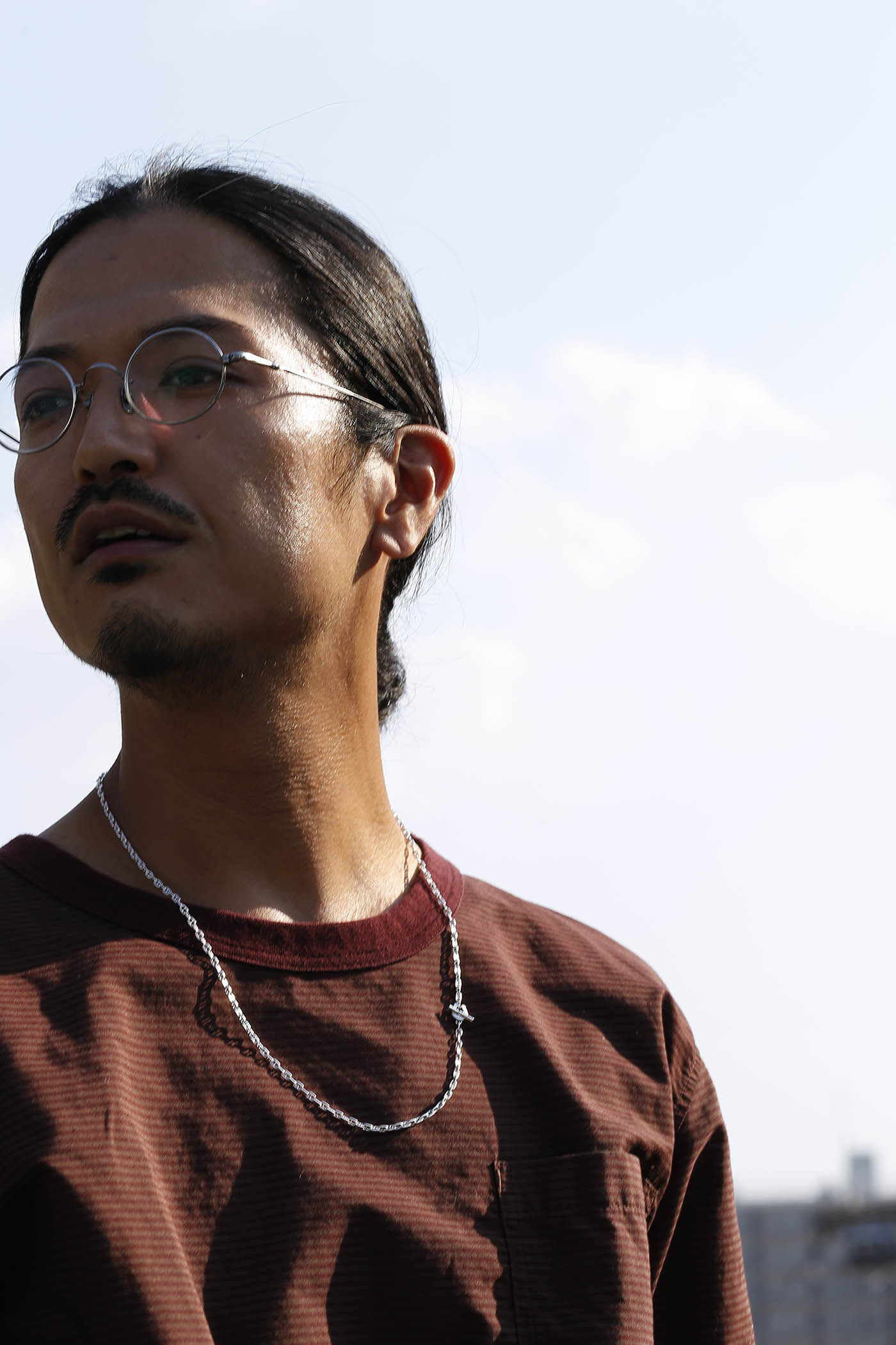 シルバーチェーンネックレス