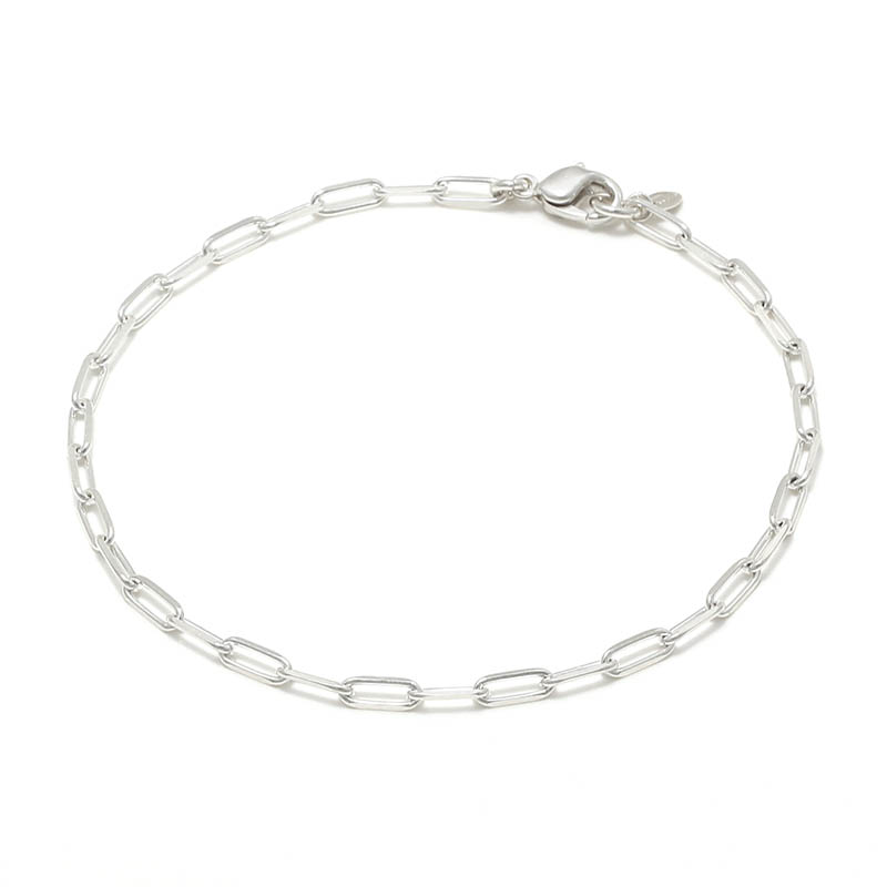 JUST GOOD Chain Bracelet - Anchor - Silver