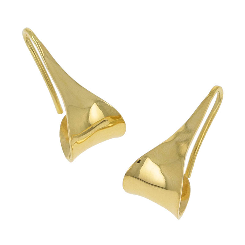 Tear Pierce Small - Gold Plated