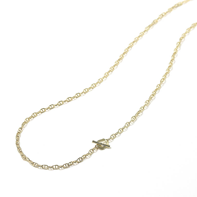 Classic Chain Necklace Anchor - K18Yellow Gold