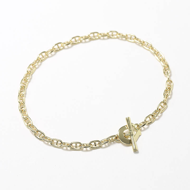 Classic Chain Bracelet Anchor - K18Yellow Gold