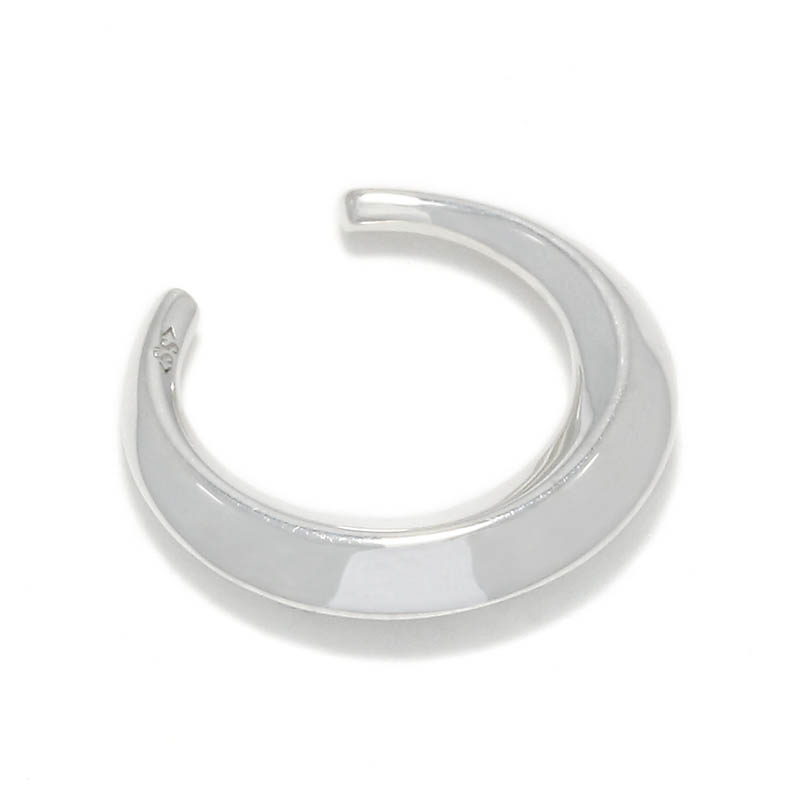 Moon Ear Cuff - Silver