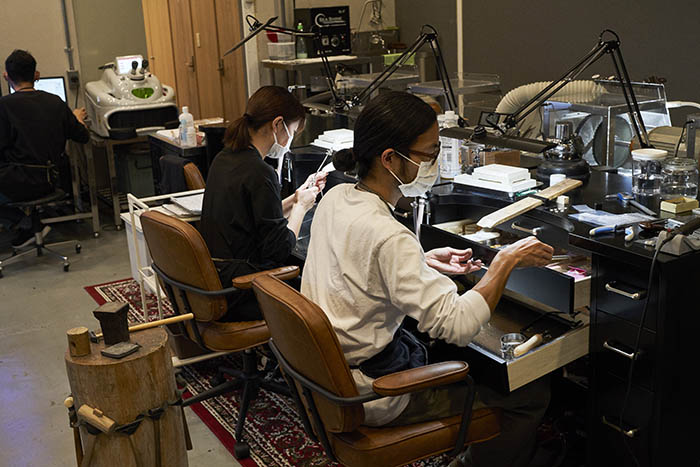 SOS STUDIO 作業風景その2