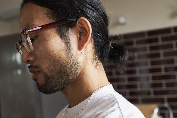 渡邉愛用のピアス