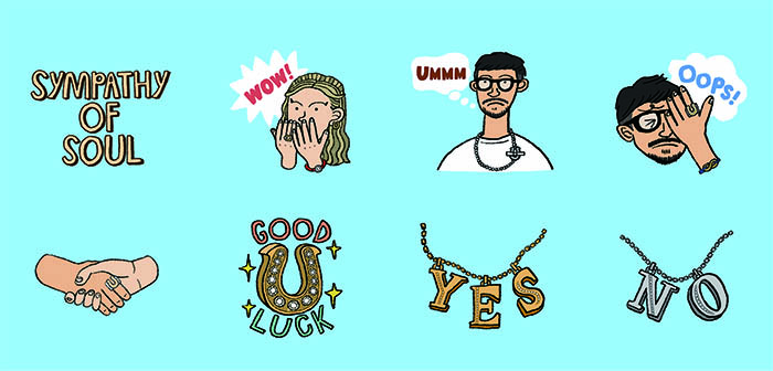 シンパシーオブソウルのオリジナルLINEスタンプが登場！！