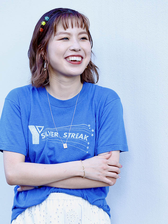 シンパシーオブソウルのダイヤモンド入りゴールドブレスレット