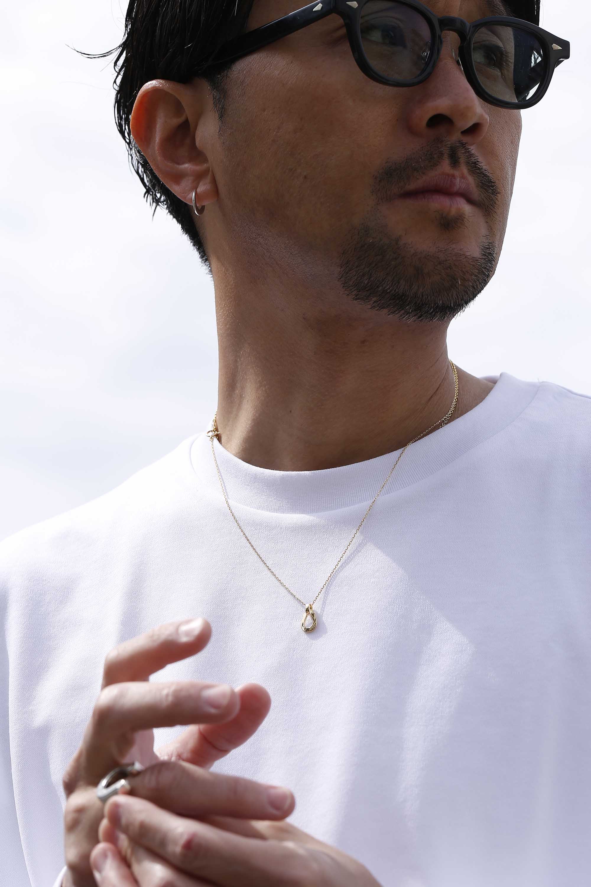 Small Horseshoe Necklace - K18Yellow Gold