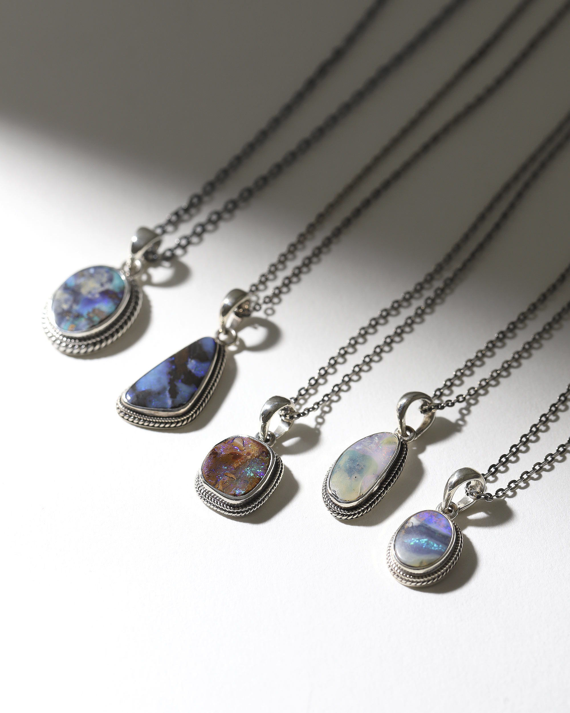 the ONE-OF-A-KIND opal stone necklace | SYMPATHY OF SOUL