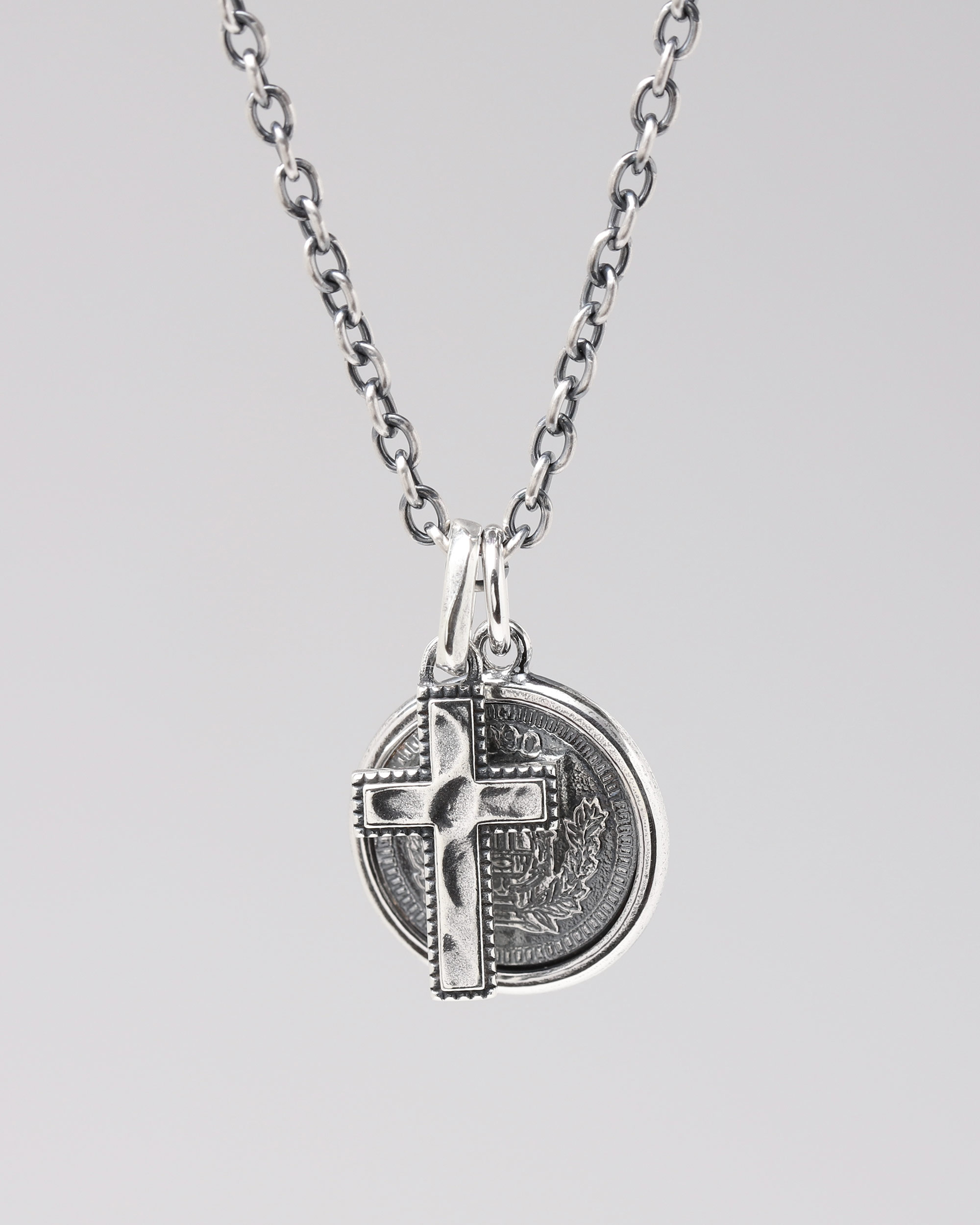 Edge Cross Pendant