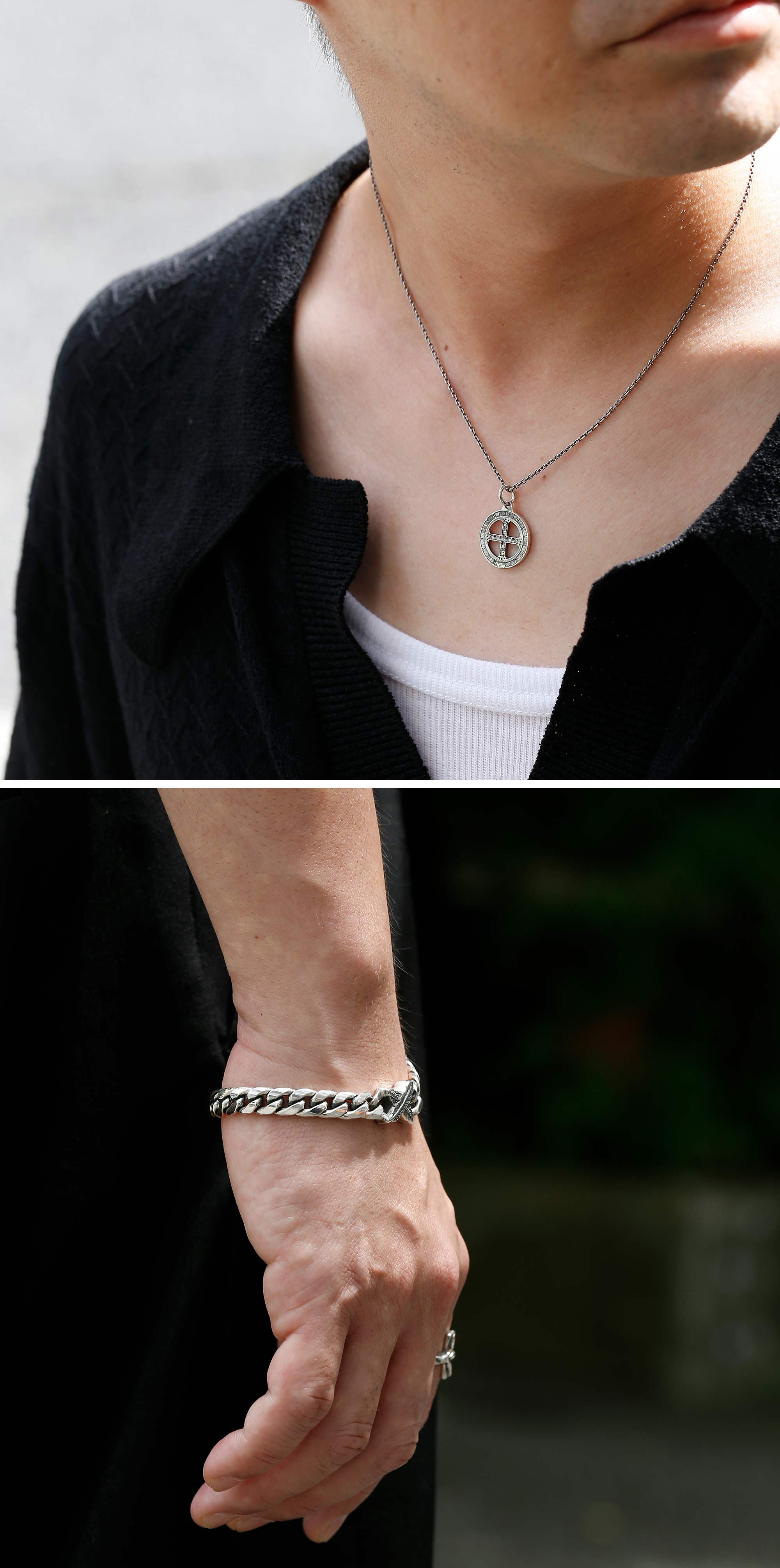 大人なオキシダイズドジュエリー