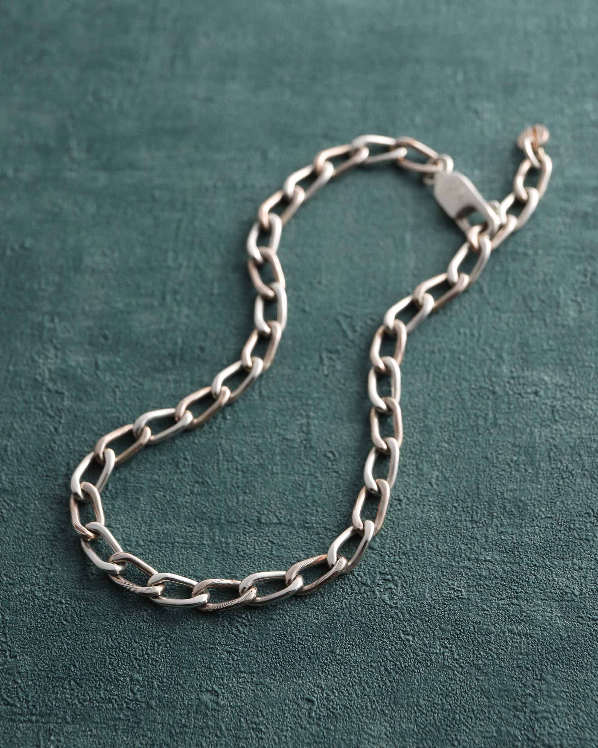 木目金×シルバーの温かみと優しいツヤ感