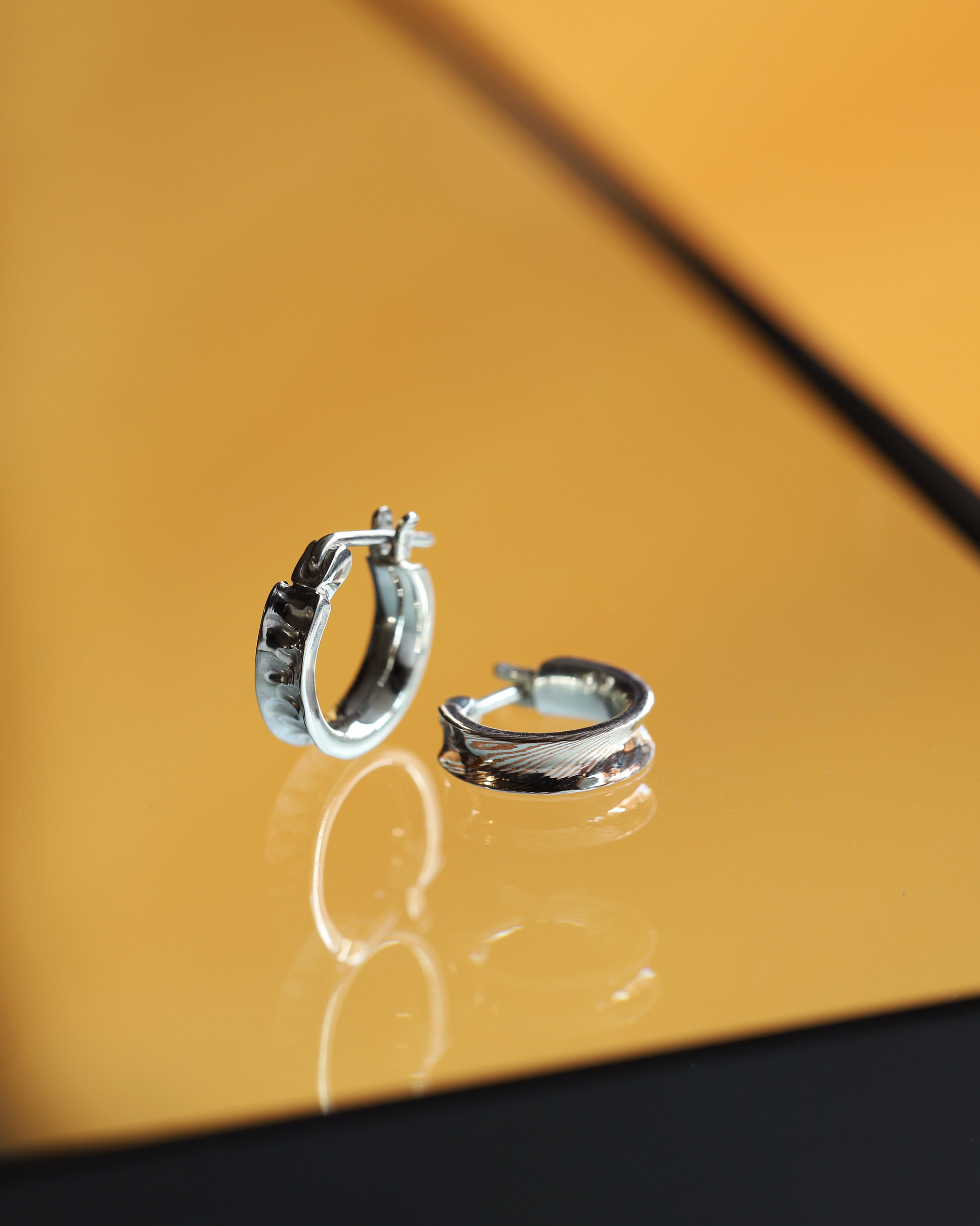 槌目と木目金のオリジナリティー