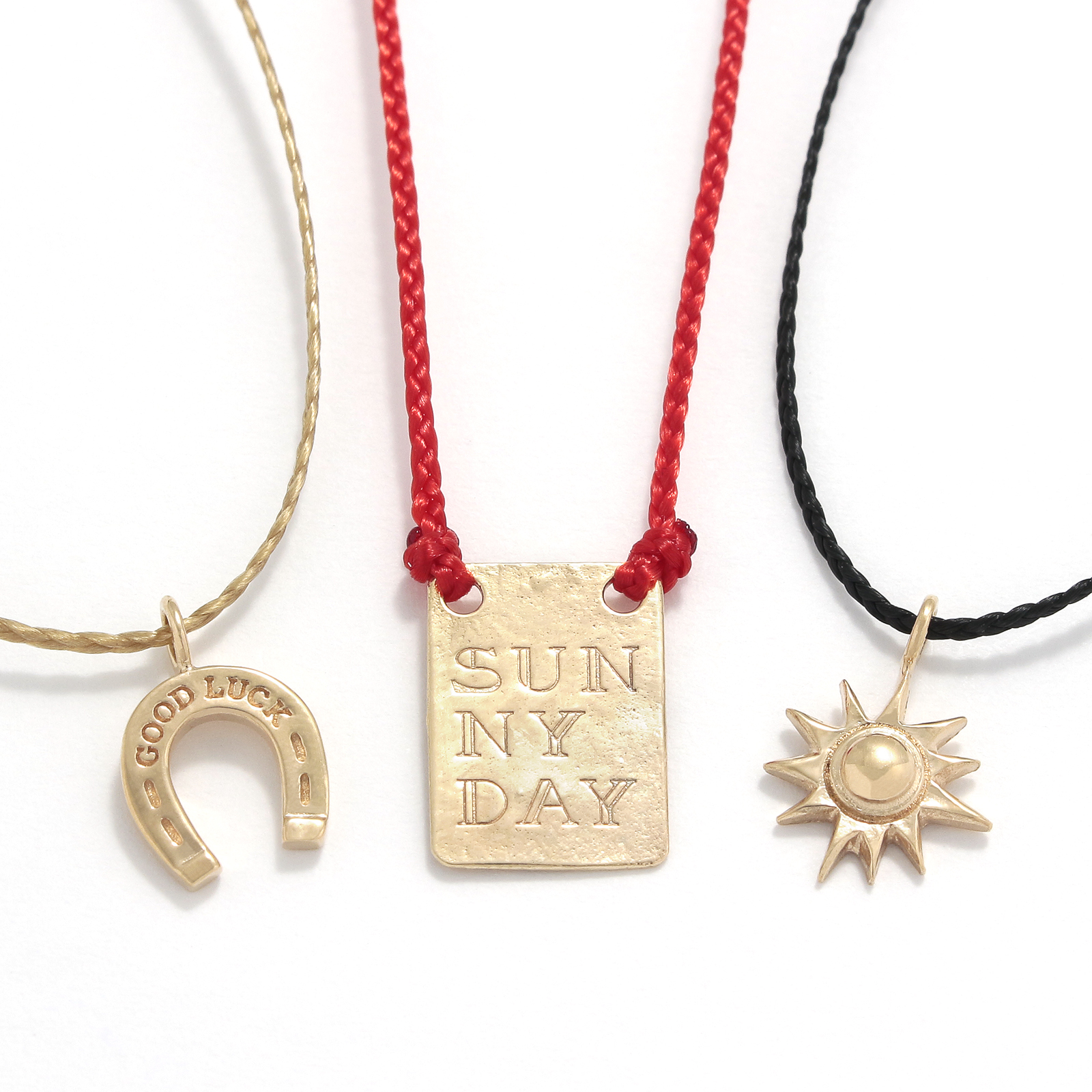 ワンマイルジュエリーコードネックレス - K10イエローゴールド