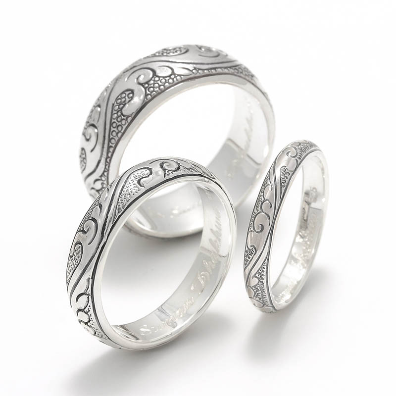 リーフカービングラウンドリング