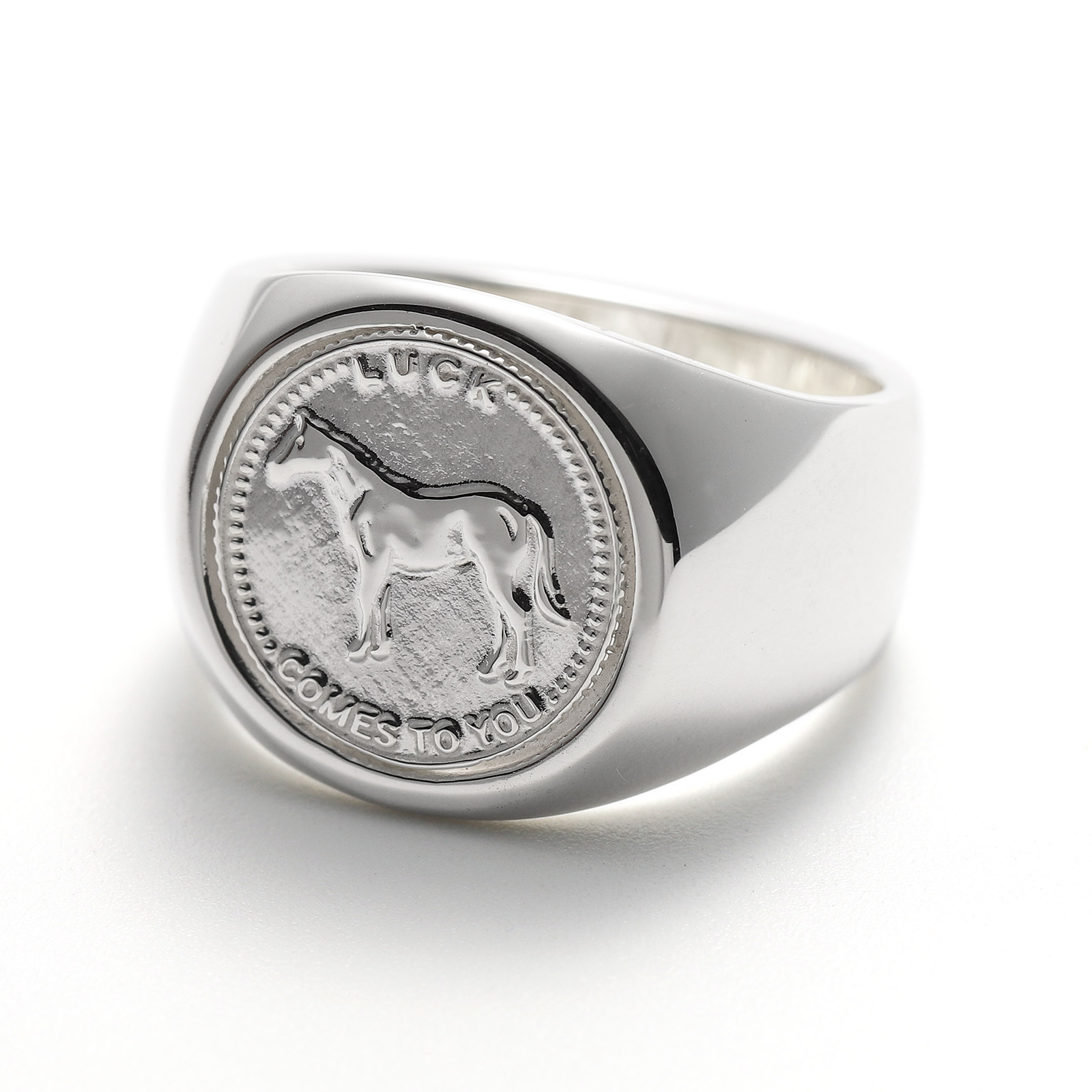 SYMPATHY OF SOUL（シンパシーオブソウル） Classic Coin Ring / Luck