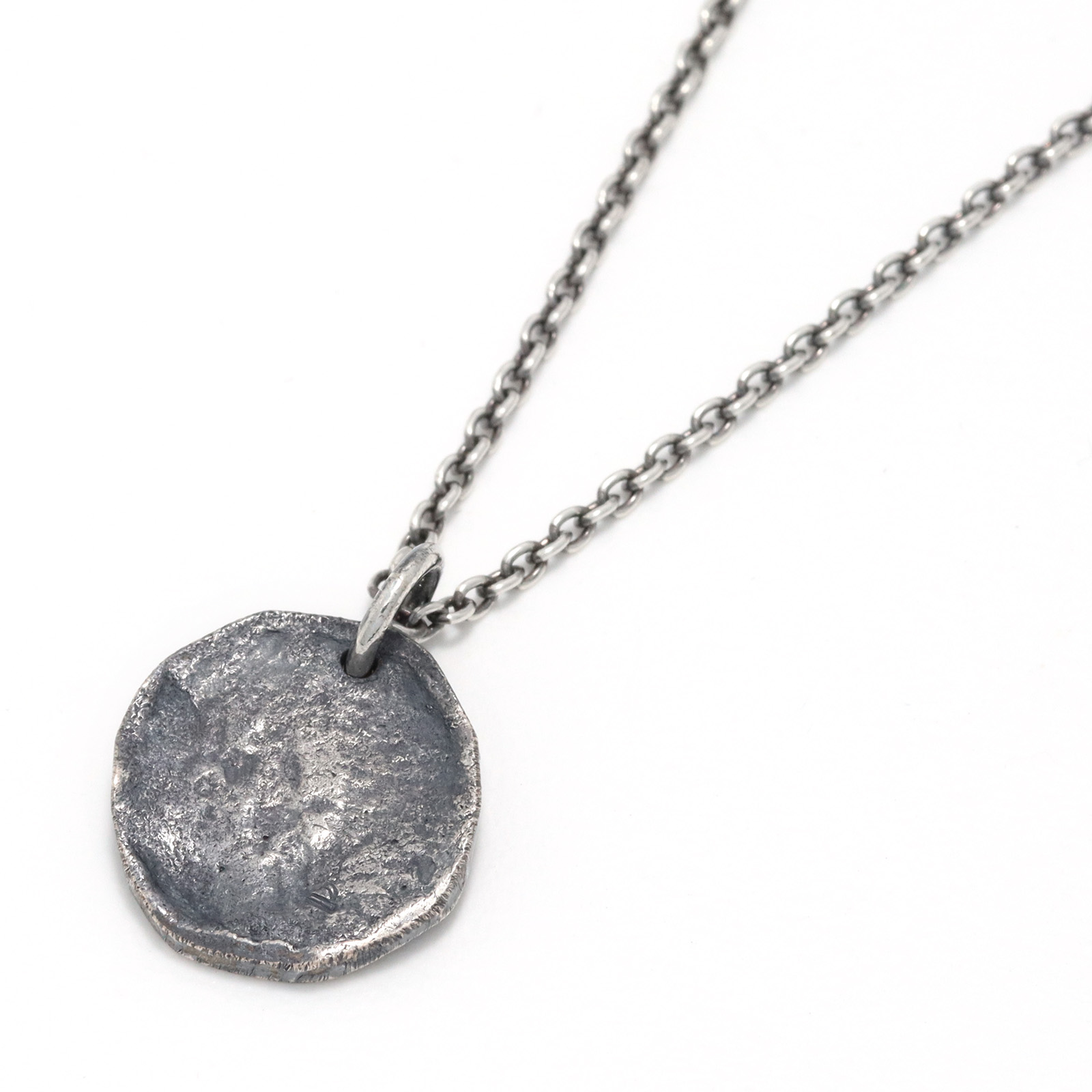 リミックスコインネックレス - シルバー