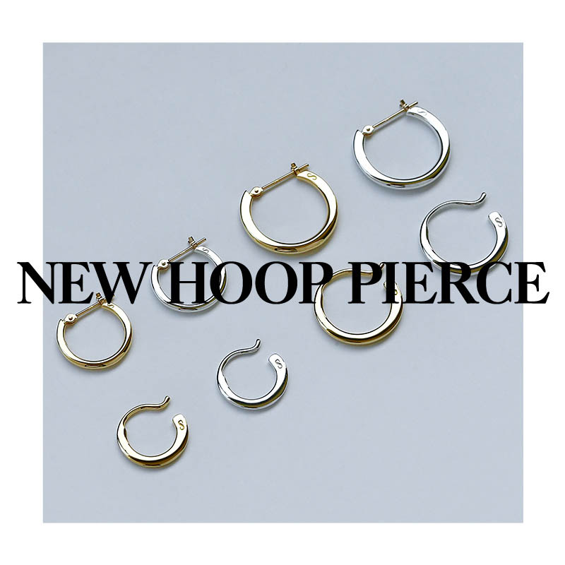 メンズアクセサリーフープピアス