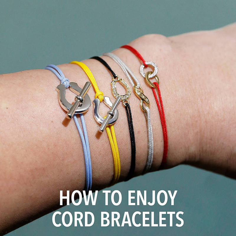 アクセサリー コードブレスレット