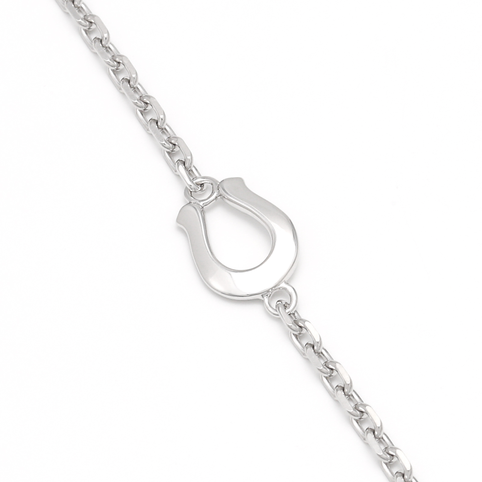 SYMPATHY OF SOUL（シンパシーオブソウル） Horseshoe Amulet Chain Anklet - Silver