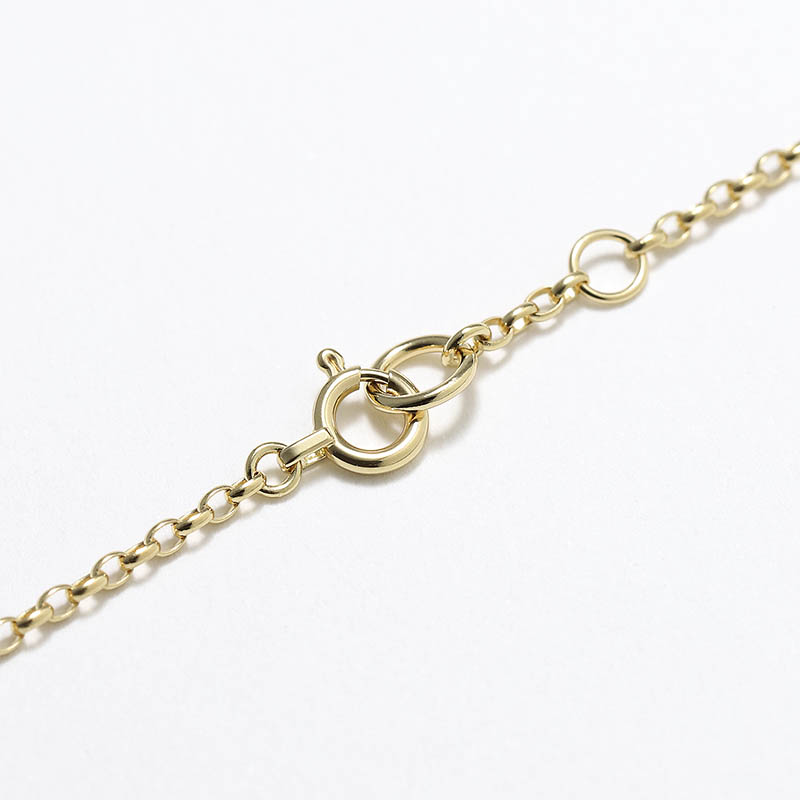 SYMPATHY OF SOUL（シンパシーオブソウル） Logo Plate Anklet - Oval