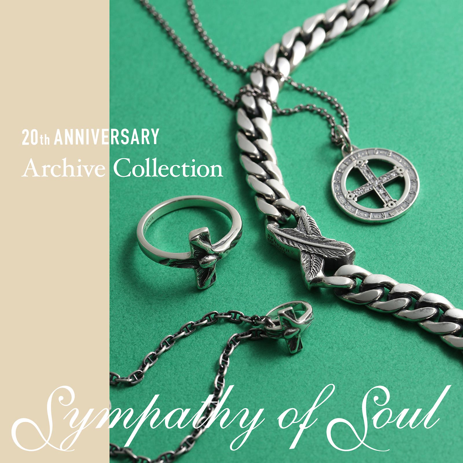美品‼️【SYMPATHY OF SOUL】k10 Smooth Cross Sympathy of Soul SYMPATHY OF SOUL Smooth Cross Pendant