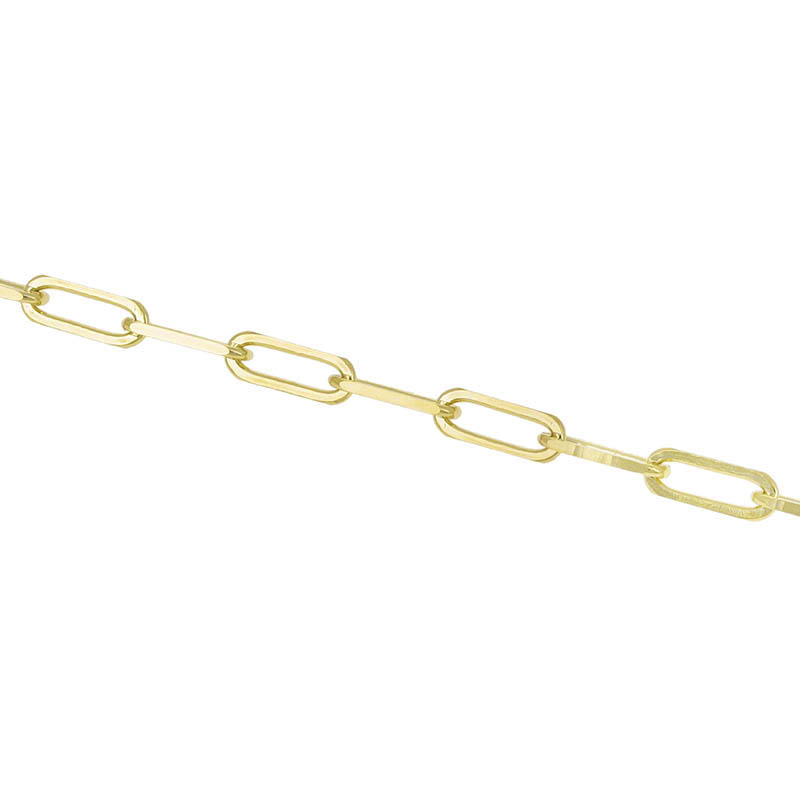 Plain Chain Bracelet - K18Yellow Gold