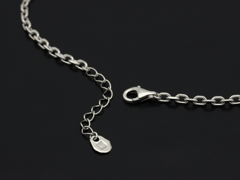 Horseshoe Chain Bracelet - Silver w/CZ（ホースシューチェーンブレスレット シルバー w/CZ）　SYMPATHY  OF SOUL（シンパシーオブソウル）