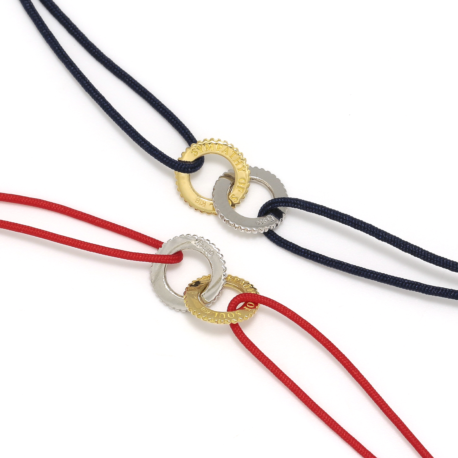 Double Ring Cord Bracelet